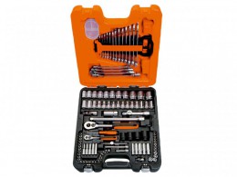Bahco S108 Socket & Combination Spanner Set of 108 Metric 1/4in & 1/2in Drive £249.00